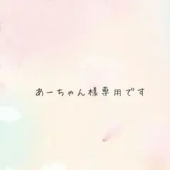 あーちゃん様専用です
