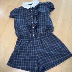 ラルフローレン 女の子　120 キュロットワンピースのサムネイル
