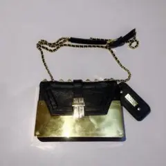 00s archive shoulder bag metal studs y2k