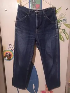 UNIQLO U ワイドフィットテーパードジーンズ BLUE 32 425818