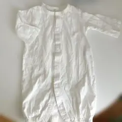 ホワイト ツーウェイオール ロンパース 50~70サイズ