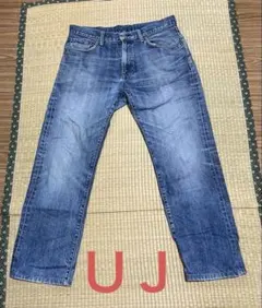 UNIQLOストレートデニムパンツユニクロUJ ジーンズ