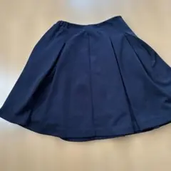 値下げ！Feroux ネイビー フレアスカート W59~63のサムネイル