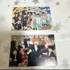 ハイキュー　バボカ　非売品　ポストカード　日向　影山　月島　烏野　及川　青城