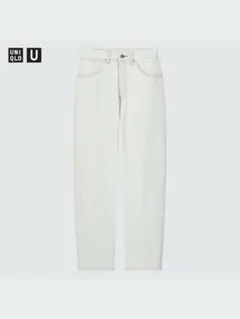 【美品】UNIQLO U カーブジーンズ LIGHT BLUE サイズ24