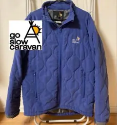 【美品】中綿 キルティングジャケット【go slow caravan】Lサイズ