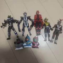 仮面ライダー フィギュアセット 8点