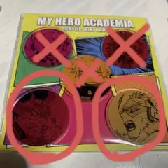 僕のヒーローアカデミア　アクリルミニバッジ　ホークス&エンデヴァー　2点セット