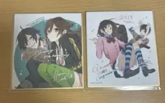 ホリミヤ ミニ屏風型描き下ろし 複製サイン色紙 色紙 特典 ホリミヤ ミニ屏風型描き下ろし 複製サイン色紙 色紙 特典