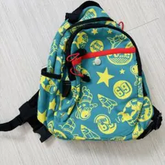 リュック 子ども用 かわいい 2歳 完売 総柄 一升餅 S キャンプ 中古 古着のサムネイル