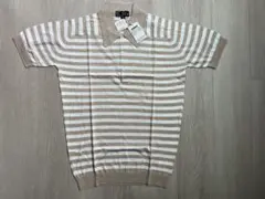 新品 John Smedley SILAS ベージュ ポロシャツのサムネイル