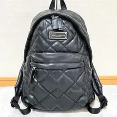 ✨美品✨【マークジェイコブス】リュック　ブラック　PVC キルティング