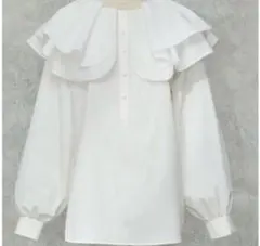 【最終価格】bow.a ボウエー　IRIS フリルカラーブラウス　アイリス 20% off】FRILL BLOUSE | bow.a