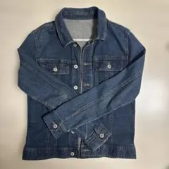 ダークブルー デニムジャケット LLサイズ