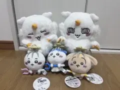 ちいかわ　討伐マスコット　あのこ　BIGぬいぐるみ5種セット