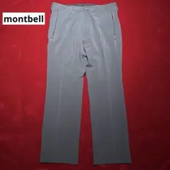 メンズ montbell マウンテンパンツ ダークチャコール L-S