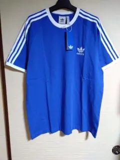 3XL/青/新品/アディダスオリジナルス/メンズ 半袖 Tシャツ 4L