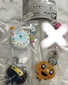 新品　たまごっち めじるし　アクセサリー3 めめっち　ござるっち　エンたま