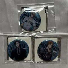 ヒプノシスマイク　ヒプマイ　缶バッジ　左馬刻　銃兎　理鶯