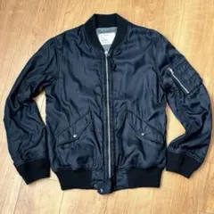 monkey time MA-1 黒　IDEAL CONMAR ZIP