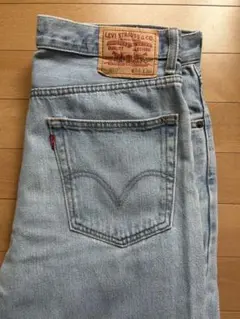 LEVI 550 ライトブルーデニムパンツ w34 l30 リーバイス ジーンズ