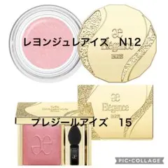 【新品！＋おまけ！】エレガンス　単色アイシャドウ　2点セット