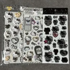 サンリオ ハローキティ 3点/ もちもちマシュマロシール 平成はっぴーフォン