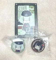 刀剣乱舞 御伴散歩 クリアバッジ 石田正宗、京極正宗