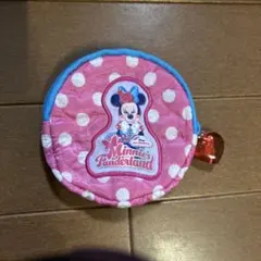 カプセルトイ ポーチ　ミニーのファンダーランド　パルパルーザ
