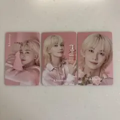 &honey ジョンハン　アンドハニー　seventeen 特典　トレカ　3枚