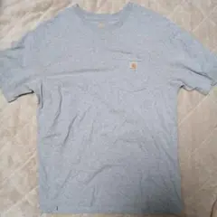 Carhartt グレー Tシャツ Lサイズ ポケット付き