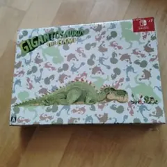 新品未開封　豪華特典版　ギガントサウルス　ザ・ゲーム　Switchソフト