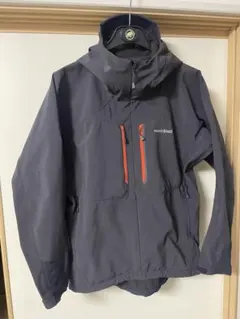 モンベル パウダーシェッドパーカ　Lサイズ ブラック　美品