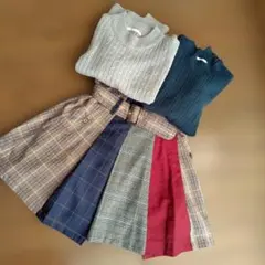 3点セット　REDYAZEL ミニスカート＆ セーター2点　中高生