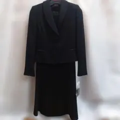 ルルコ 喪服 ブラックフォーマル ジャケット 前開き ワンピース 11号