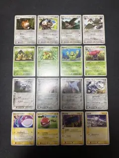 ポケモンカード PCG DP DPtシリーズ 4色 1～3進化 16種16枚