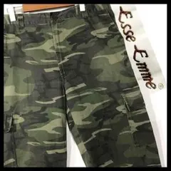 【Esse Emme】70’ｓ80’ｓイタリアミリタリーパンツ　カモ迷彩パンツ