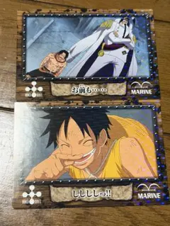 赤4 ワンピースカード 帽子 ルフィ プロモ ×4 - メルカリ