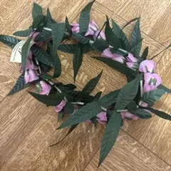 Maunaloa フラダンス用 ヘッドバンド 髪飾り ピンクのサムネイル