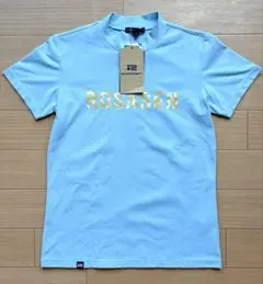 Rosasen ロサーセン 半袖 モックネック Tシャツ（M）ゴルフウェア