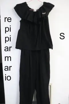 今日特価！repipi armarioフリルノースリープワンオールSかわい