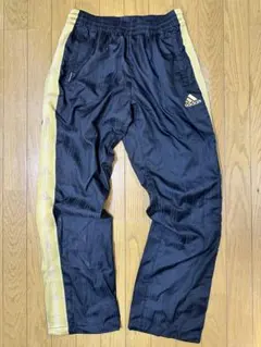 【美品】adidas ピステパンツ L 黒/黄色