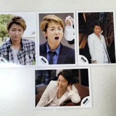 嵐　大野智　ジャニーズショップ　公式写真　4枚セット