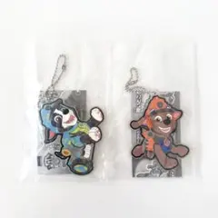 【匿名配送】パウパトロール ラバーマスコット キーホルダー ガチャ 2個セット