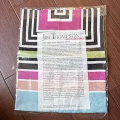 Jim Thompson シルクスカーフ ジム・トンプソン 幾何学模様