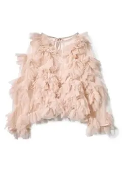 tulle veil tops NOTRE émor - メルカリ