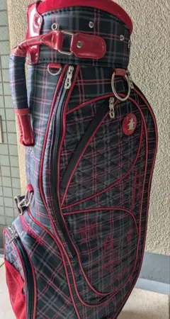Munsingwear ゴルフバッグ キャディバッグ チェック柄のサムネイル