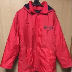 NORTH CREEK ナイロンジャケット 赤 M ベンチコート 古着屋 裏起毛