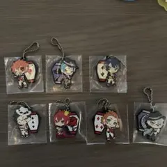 ツイステ　ハーツラビュル寮　ラバーマスコットセット