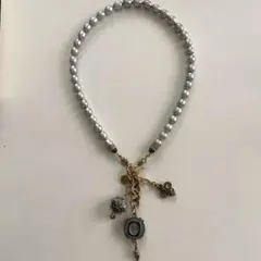 Robin Steele ロビンスティール ネックレス　エメラルドグリーン ロビンスティール ネックレス Robin Steeleヴィンテージ Robin